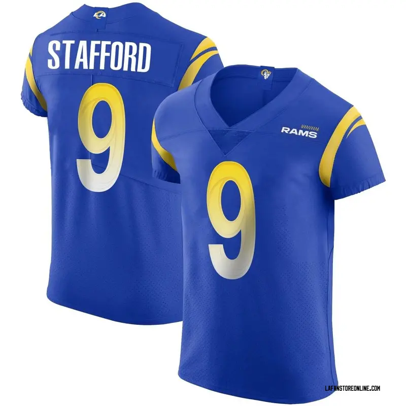 Men's Royal Elite Matthew Stafford Los Angeles Alternate Vapor Untouchable Jersey