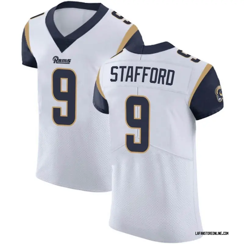 Men's White Elite Matthew Stafford Los Angeles Vapor Untouchable Jersey