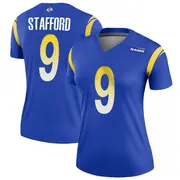 Women's Royal Legend Matthew Stafford Los Angeles Jersey